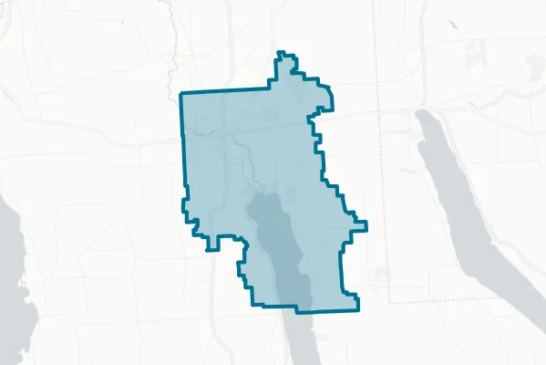 Auburn Enlarged City School District — detail map