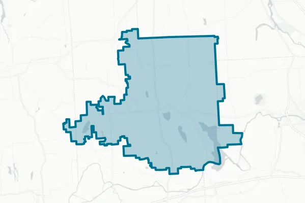 Cato-Meridian Central School District — detail map