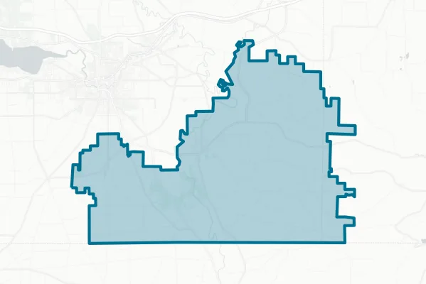 Frewsburg Central School District — detail map