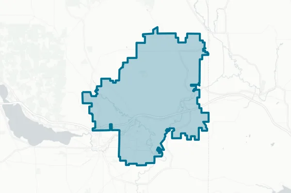 Falconer Central School District — detail map