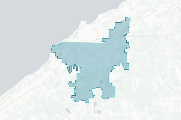Fredonia Central School District — detail map