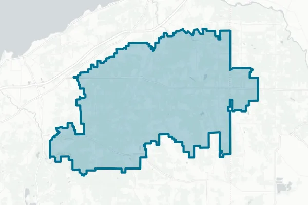 Forestville Central School District — detail map