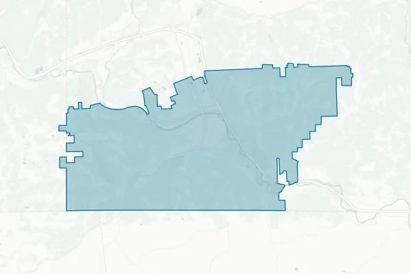 Elmira City School District — detail map