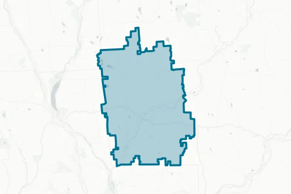 Greene Central School District — detail map