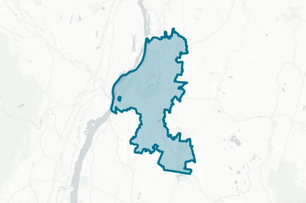 Hudson City School District — detail map