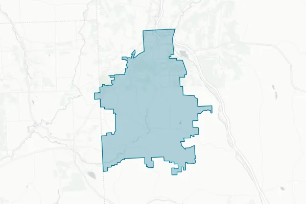 Cortland Enlarged City School District — detail map