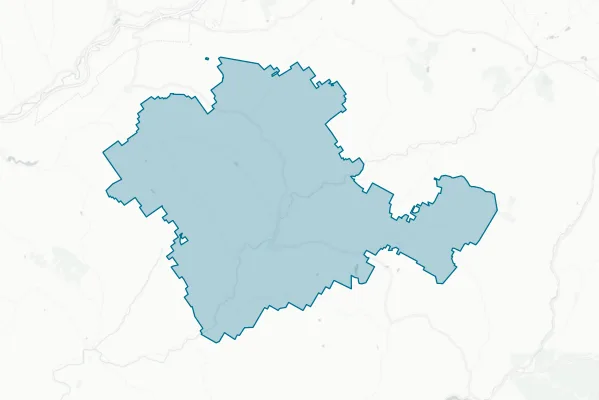 Delaware Academy and Central School District At Delhi — detail map