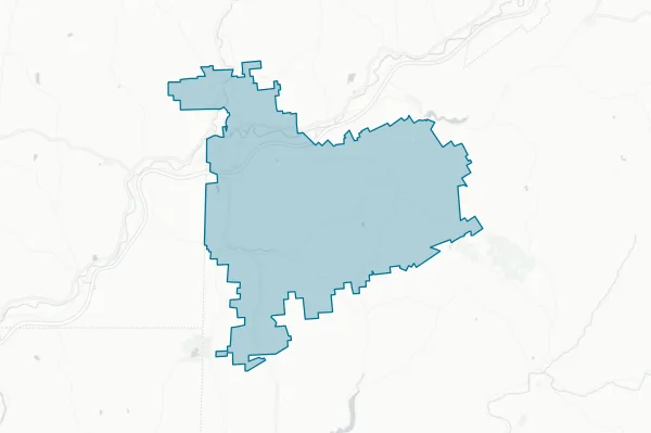 Sidney Central School District — detail map