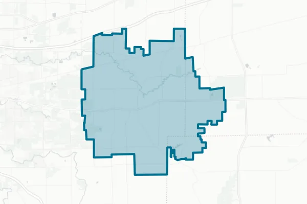 Alden Central School District — detail map