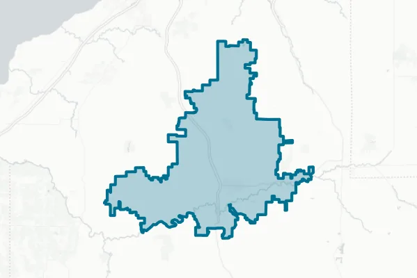 Springville-griffith Institute Central School District — detail map