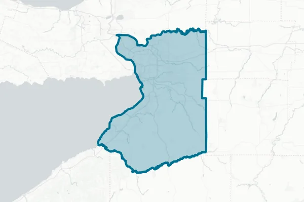 Evans-brant Central School District — detail map