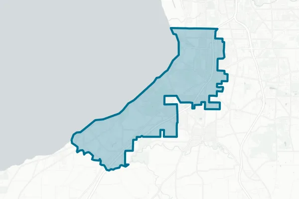 Frontier Central School District — detail map