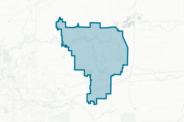 Akron Central School District — detail map