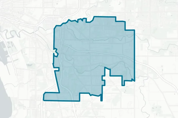 West Seneca Central School District — detail map