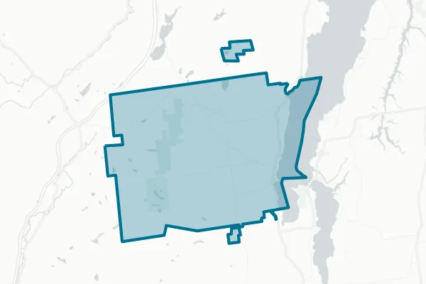 Moriah Central School District — detail map