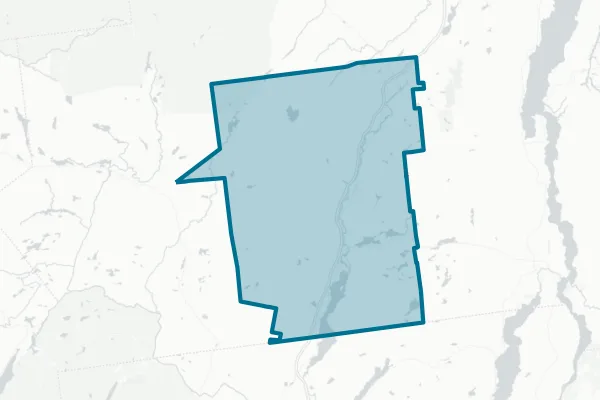 Schroon Lake Central School District — detail map