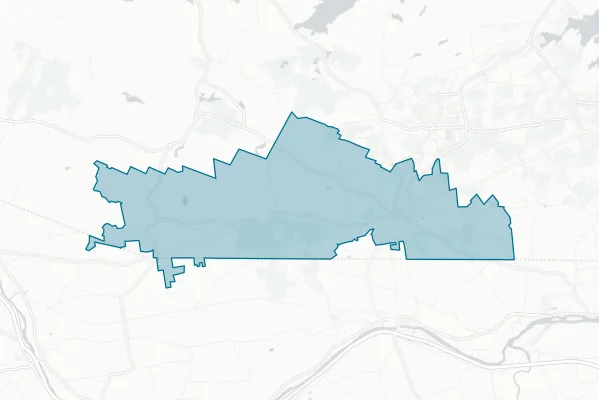 Greater Johnstown School District — detail map