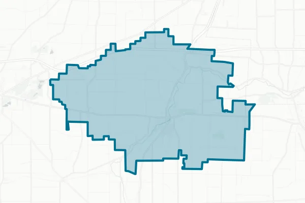 Leroy Central School District — detail map
