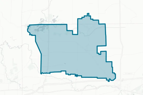 Oakfield Alabama Ctl School District — detail map