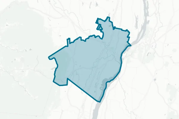 Catskill Central School District — detail map