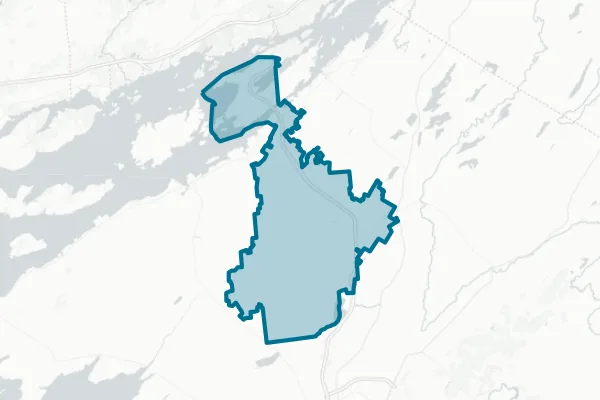 LaFargeville Central School — detail map