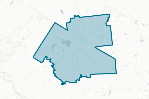 Harrisville Central School District — detail map