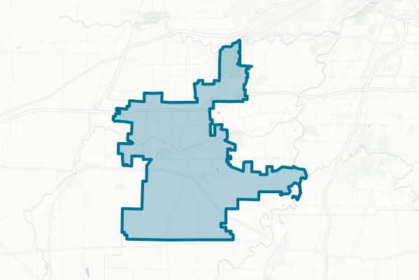 Caledonia-Mumford Central School District — detail map