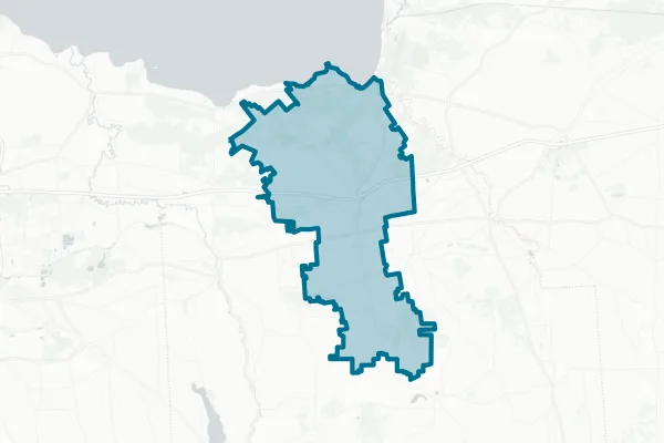 Canastota Central School District — detail map