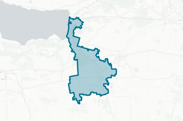 Oneida City Central School District — detail map