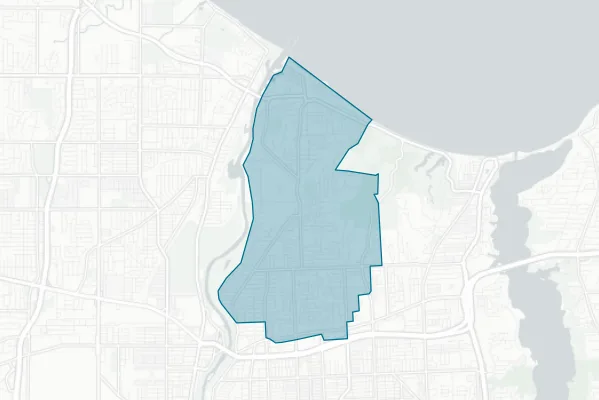 West Irondequoit Central School District — detail map