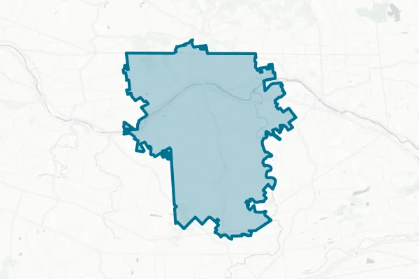 Fonda-Fultonville Central School District — detail map