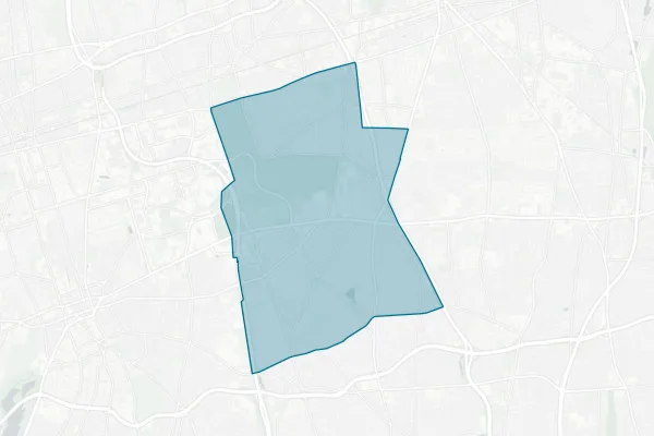 East Meadow Union Free School District — detail map