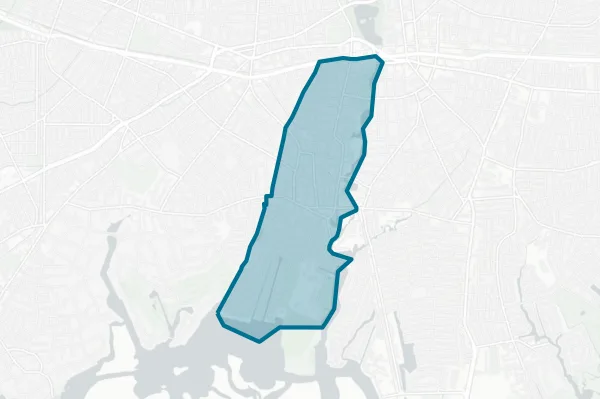 East Rockaway Union Free School District — detail map