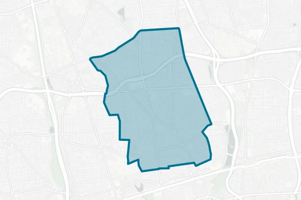 North Bellmore Union Free School District — detail map