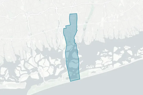 Seaford Union Free School District — detail map