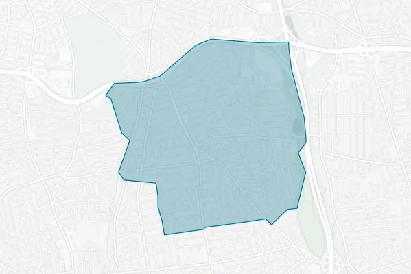 Roosevelt Union Free School District — detail map