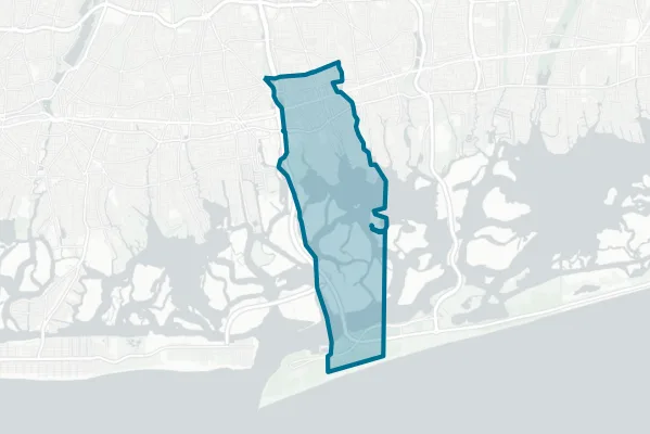 Merrick Union Free School District — detail map