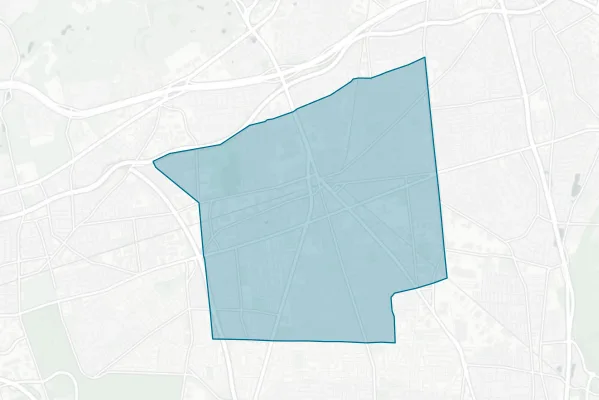 Hicksville Union Free School District — detail map
