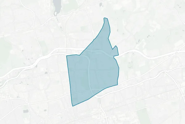 East Williston Union Free School District — detail map