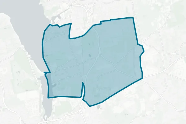 North Shore Central School District — detail map