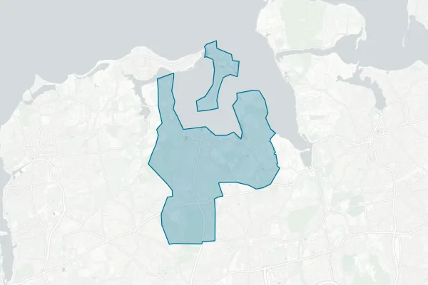 Oyster Bay-East Norwich Central School District — detail map
