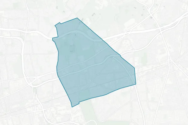 Westbury Union Free School District — detail map