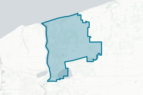 Lewiston-Porter Central School District — detail map