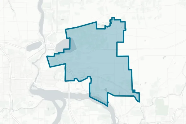 Niagara Wheatfield Central School District — detail map