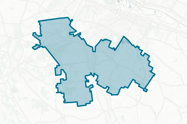 New Hartford Central School District — detail map