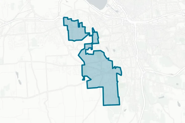 Westhill Central School District — detail map