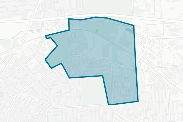 Lyncourt Union Free School District — detail map