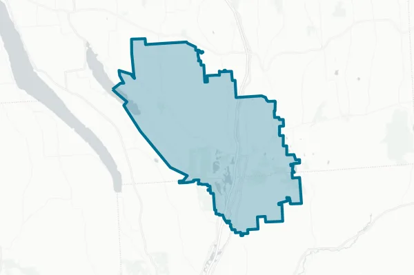 Tully Central School District — detail map
