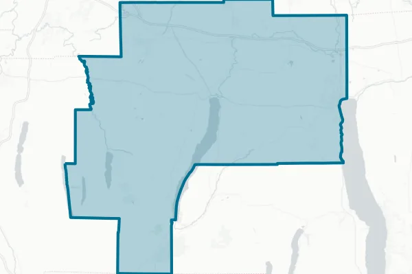 Phelps Clifton Springs School — detail map