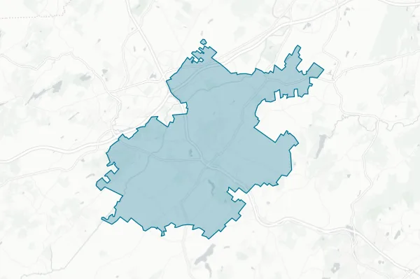 Goshen Central School District — detail map